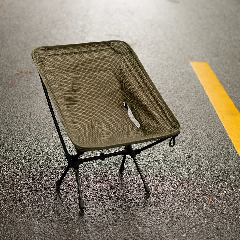 650g Flat Replacement Zero Dyneema Moon Chair Ultralight Folding Chair XGrip Plaid Fabric 7 Series Top Magnesium Aluminum Alloy