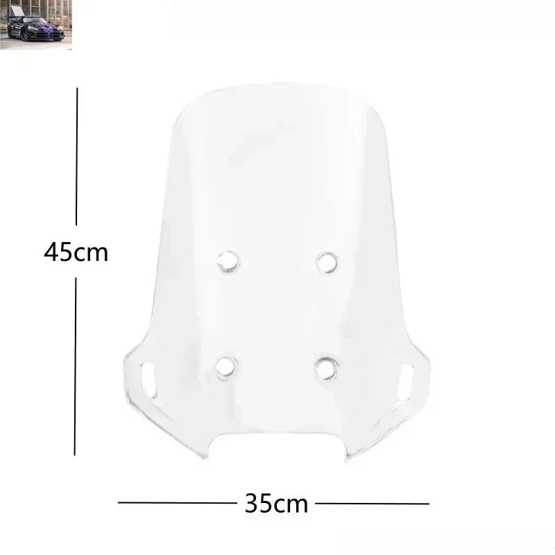 For CF MOTO 450MT Windshield 450 MT Accessories Motorcycle Front Windscreen for CFmoto MT450 Windshield MT 450 2024 Parts
