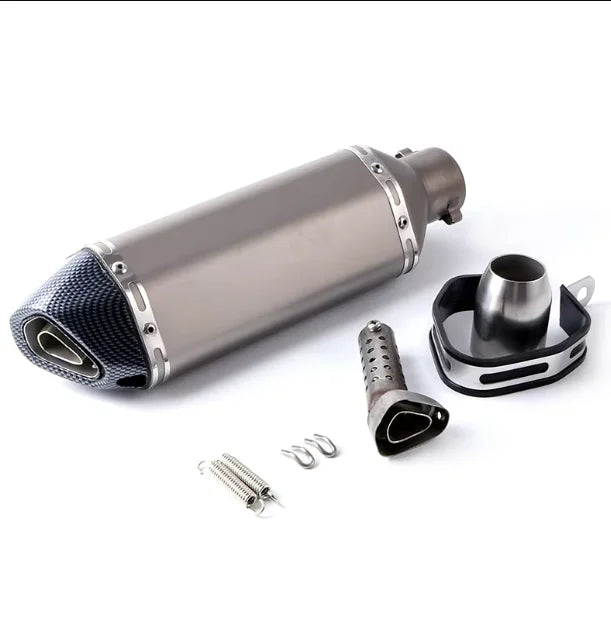 Universal Motorcycle EXHAUST Scooter Modified Muffler escape Slip On CBR 125 250 CB400 CB600 Z750