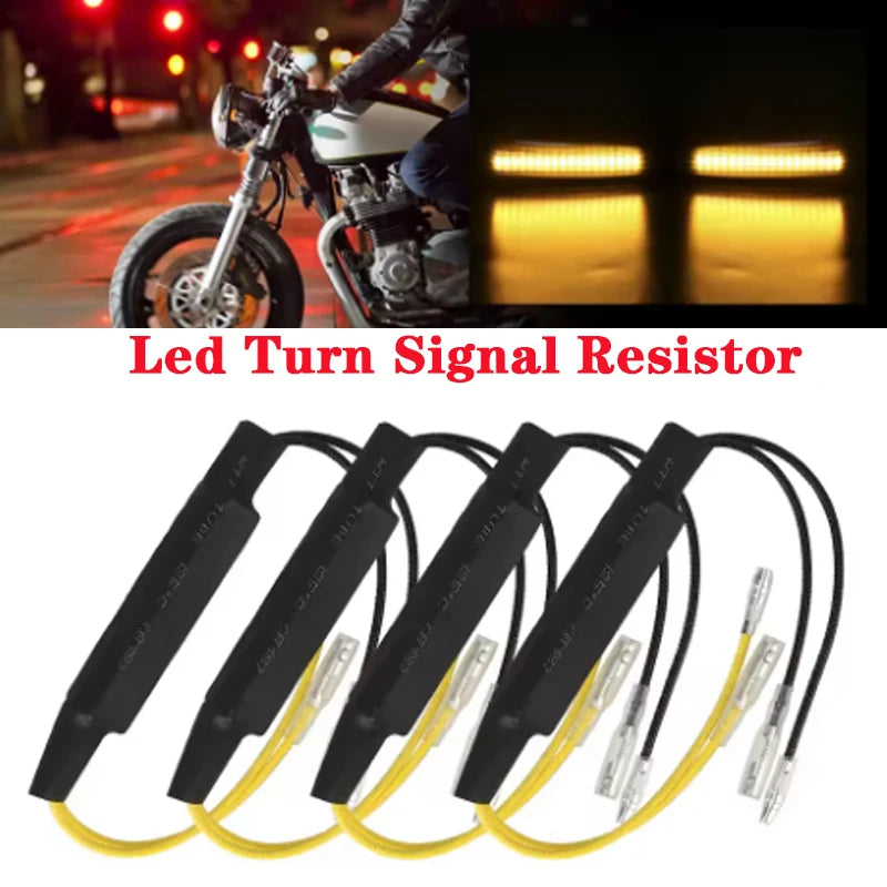 12V 21W Fault For Motorcycle Flashing Turn Lights LED Load Resistor Light Blinker Error Repair