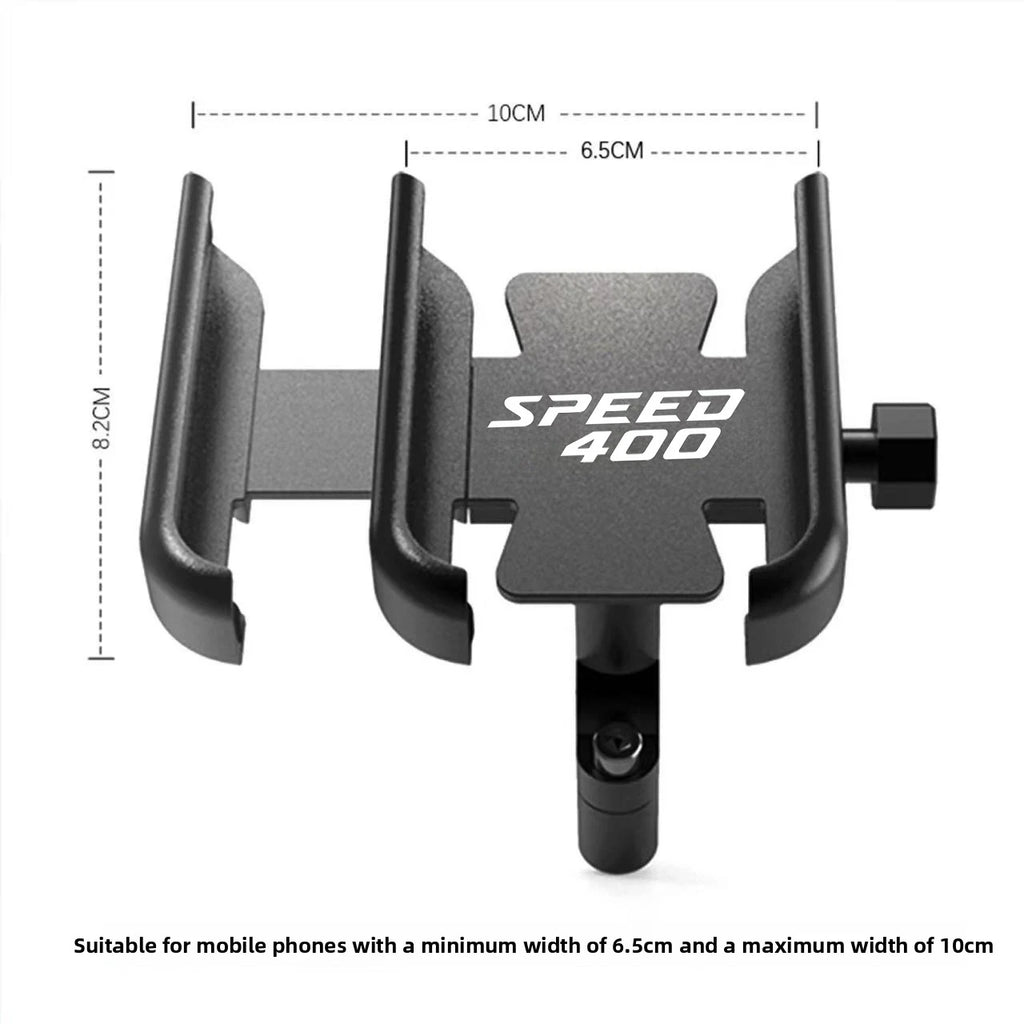 Motorcycle Handlebar Navigation Mobile Phone Bracket For Triumph Speed 400 Scrambler 400X 400 X 2023 2024 2025 Accessories