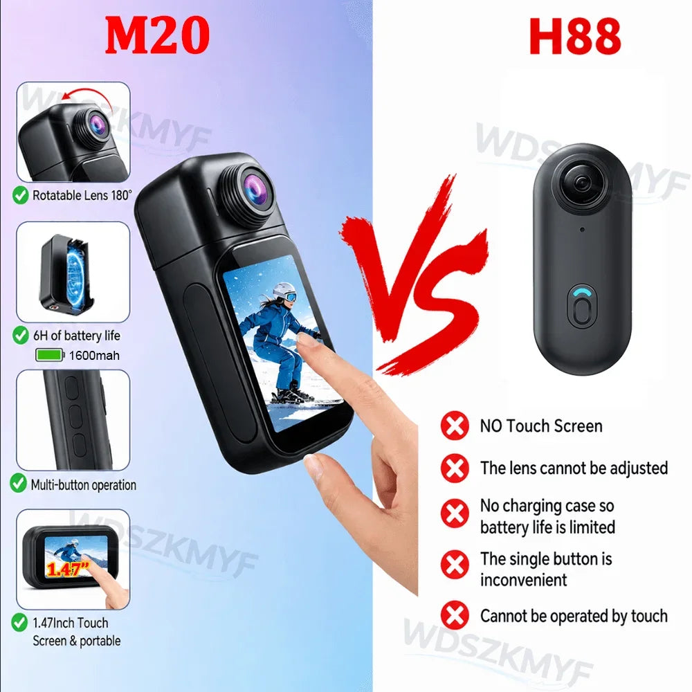4K/1080P Outdoor Sports Camera In Helmet Motorcycle Bike Sport Mini Filming Bicycle Action Body Cam Video WIFI POV Vlog camera