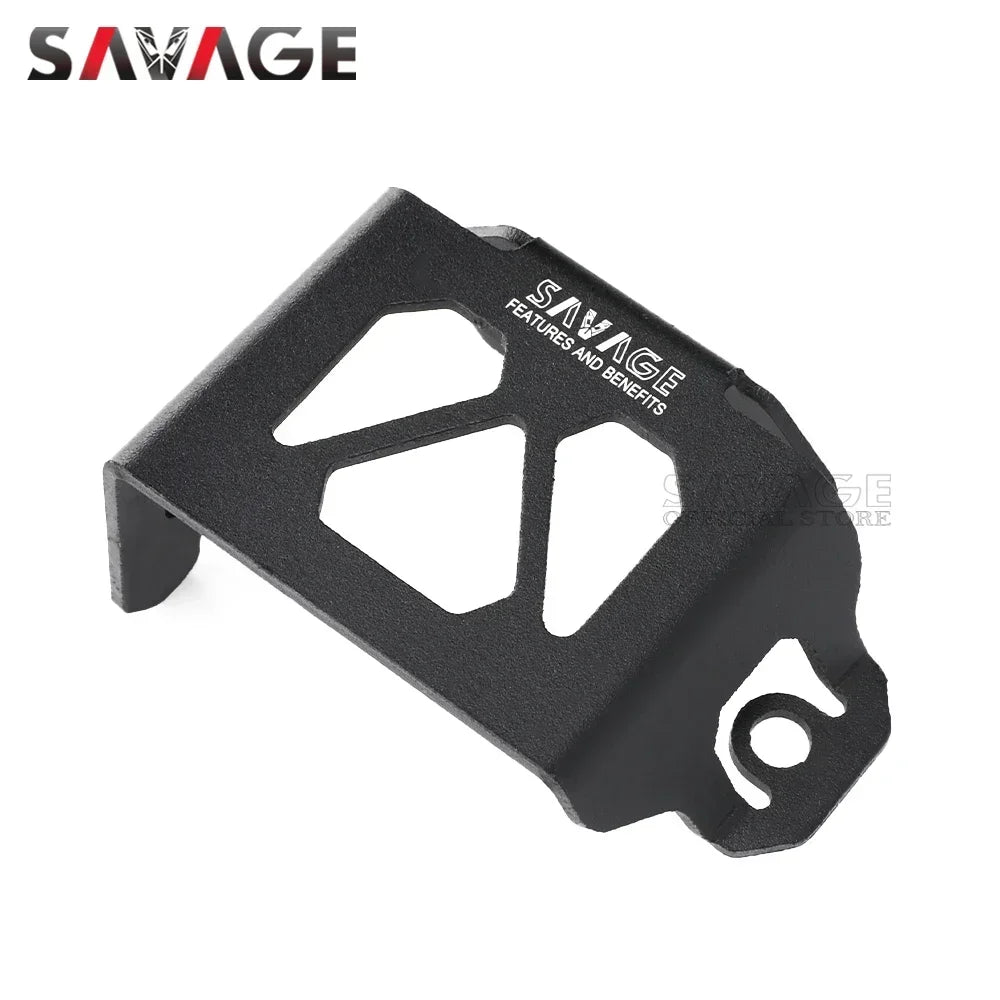 For CFMOTO 450MT IBEX 450 MT Motorcycle Rear Brake Fluid Reservoir Tank Guard Brake Master Cylinder Protector Cover For CF MOTO