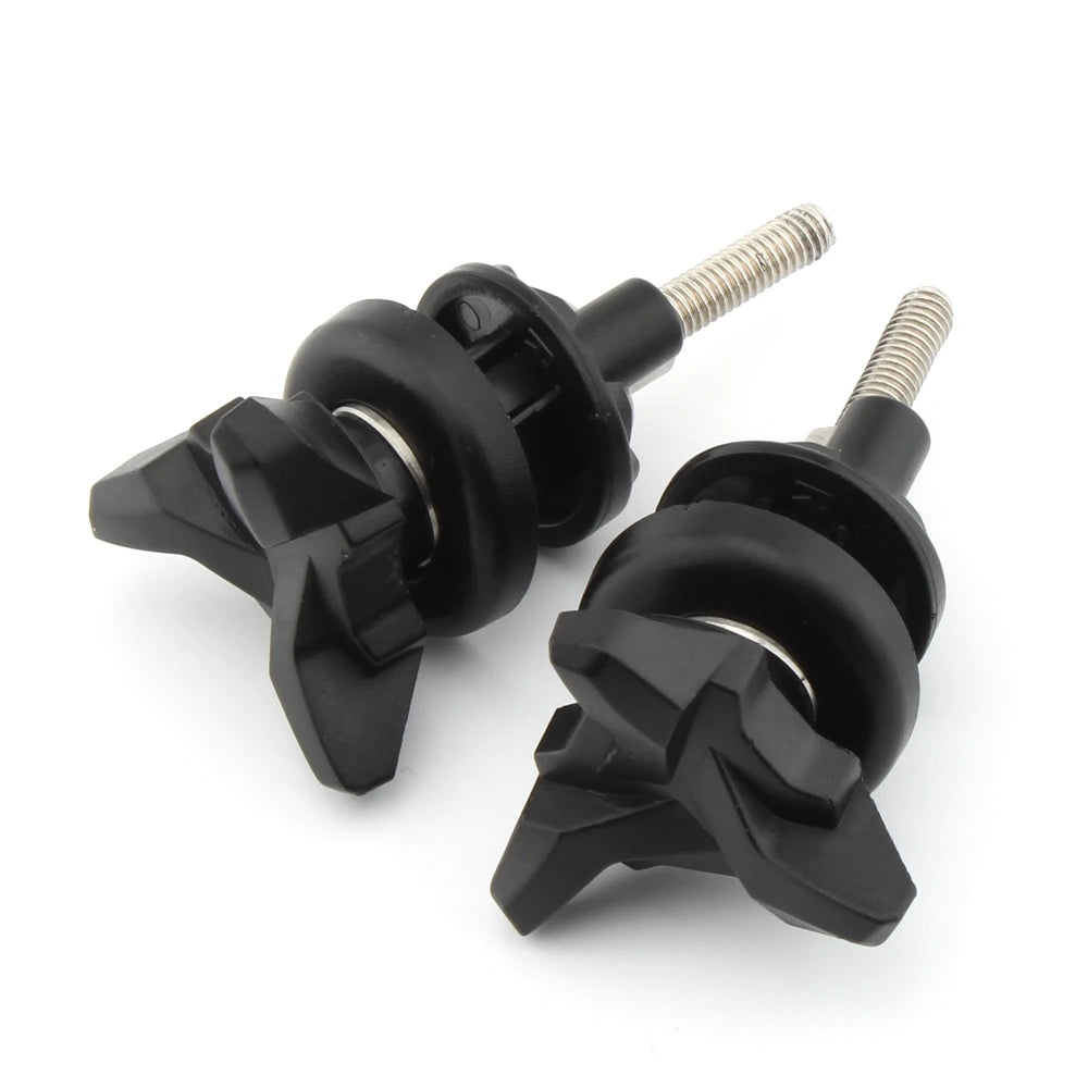 2PCS Windshield Lock Adjustment Screw Windscreen Mount Clip Clamp Bolt Parts Accessories For BMW R1200GS ADV R 1200 GS 2004-2016