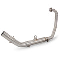 Motorcycle Exhaust Systems Escape 51mm Front Middle Link Pipe Connection For CFMoto NK250 250SR NK300 300SS