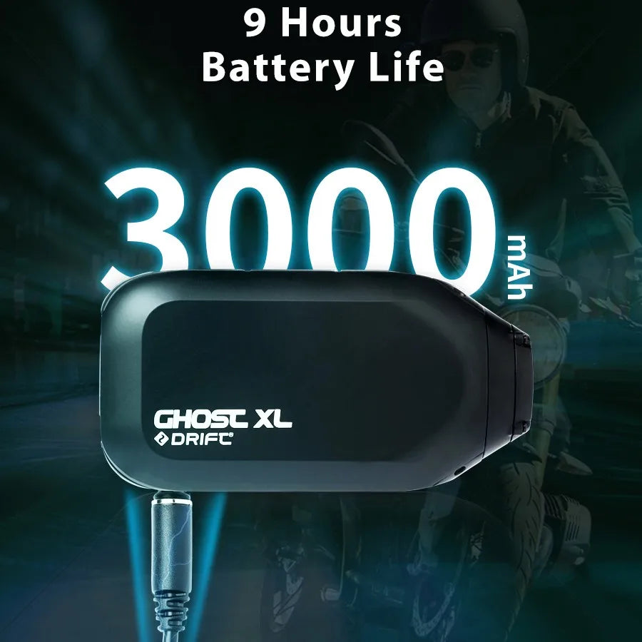 Drift Ghost XL Sport Action Camera 1080P WiFi 9 Hours Battery Life IPX7 Waterproof Wearable Live Stream Vlog Motorcycle Bicycle