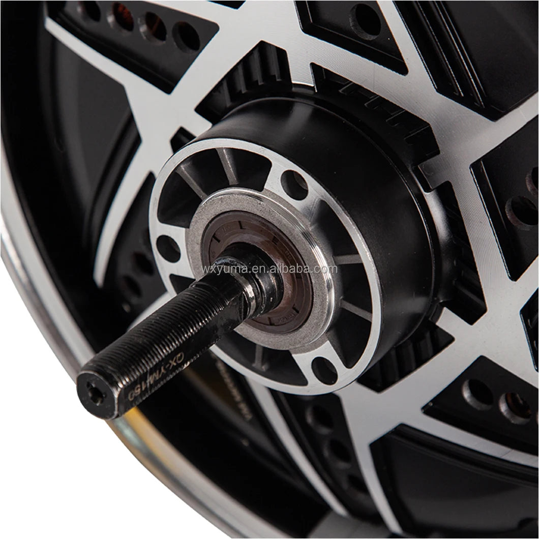 High Power Fast Speed 12Inch GT 5000W Electric Motorcycle Conversion Kits Brushless DC Motor
