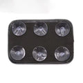 New Motorcycle Black Suction Cup Rear Pillion Passenger Pad Seat For Harley 883 1200 48 Universal