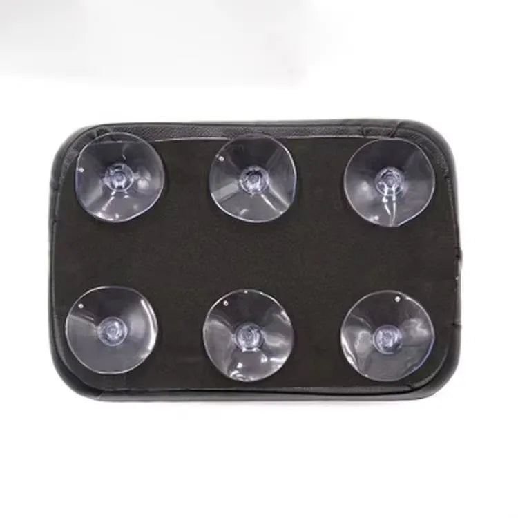 New Motorcycle Black Suction Cup Rear Pillion Passenger Pad Seat For Harley 883 1200 48 Universal