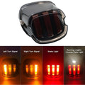 DOT Motorcycle LED Brake Tail Light Rear Turn Signal Lamp for Harley Sportster Dyna Fatboy Softail Touring Road Glide Road King