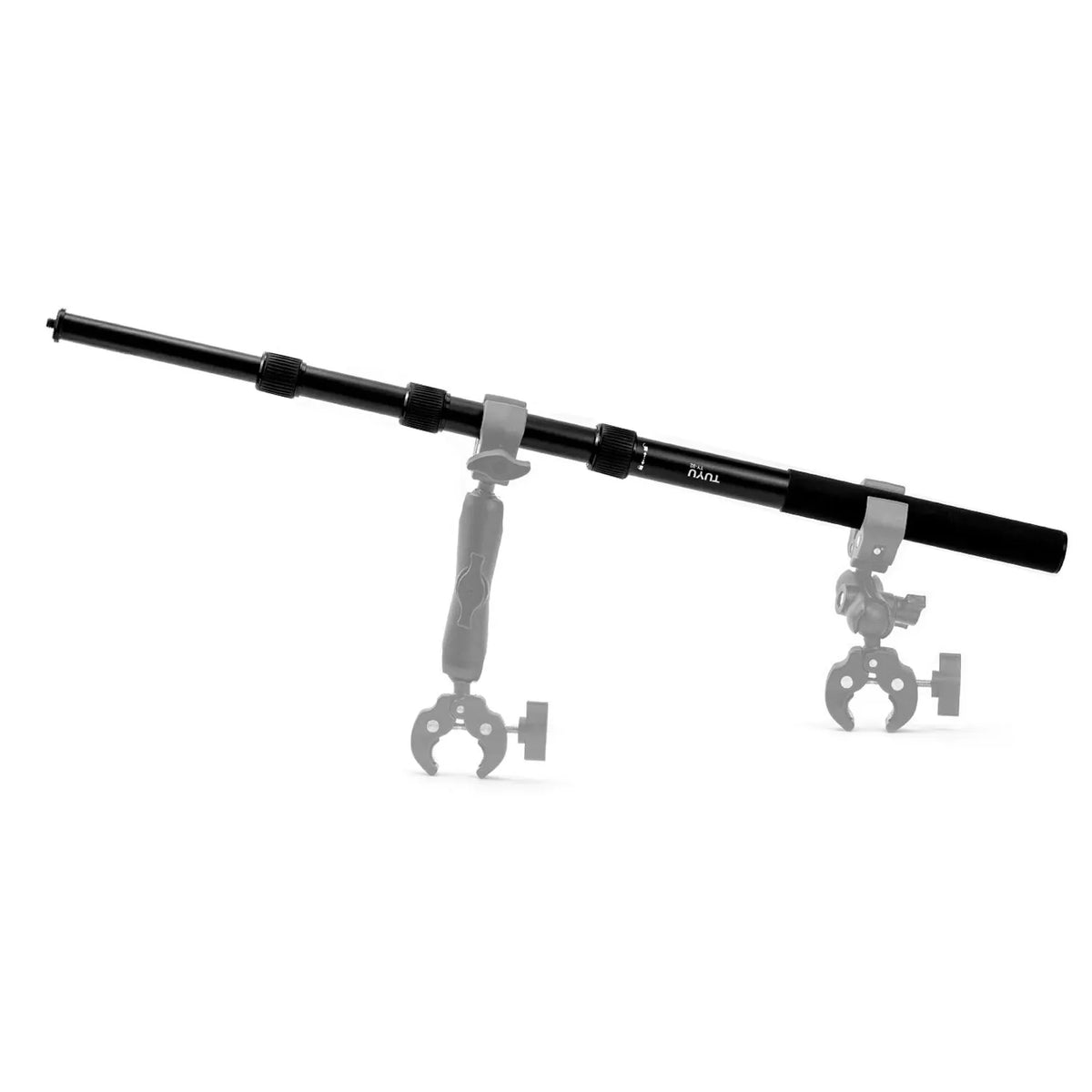 TUYU 56inch Premium Telescopic Adjustable Photography Aluminum Alloy Selfie Stick for Insta360 X3 GoPro 12 11 Motorcycle Camera
