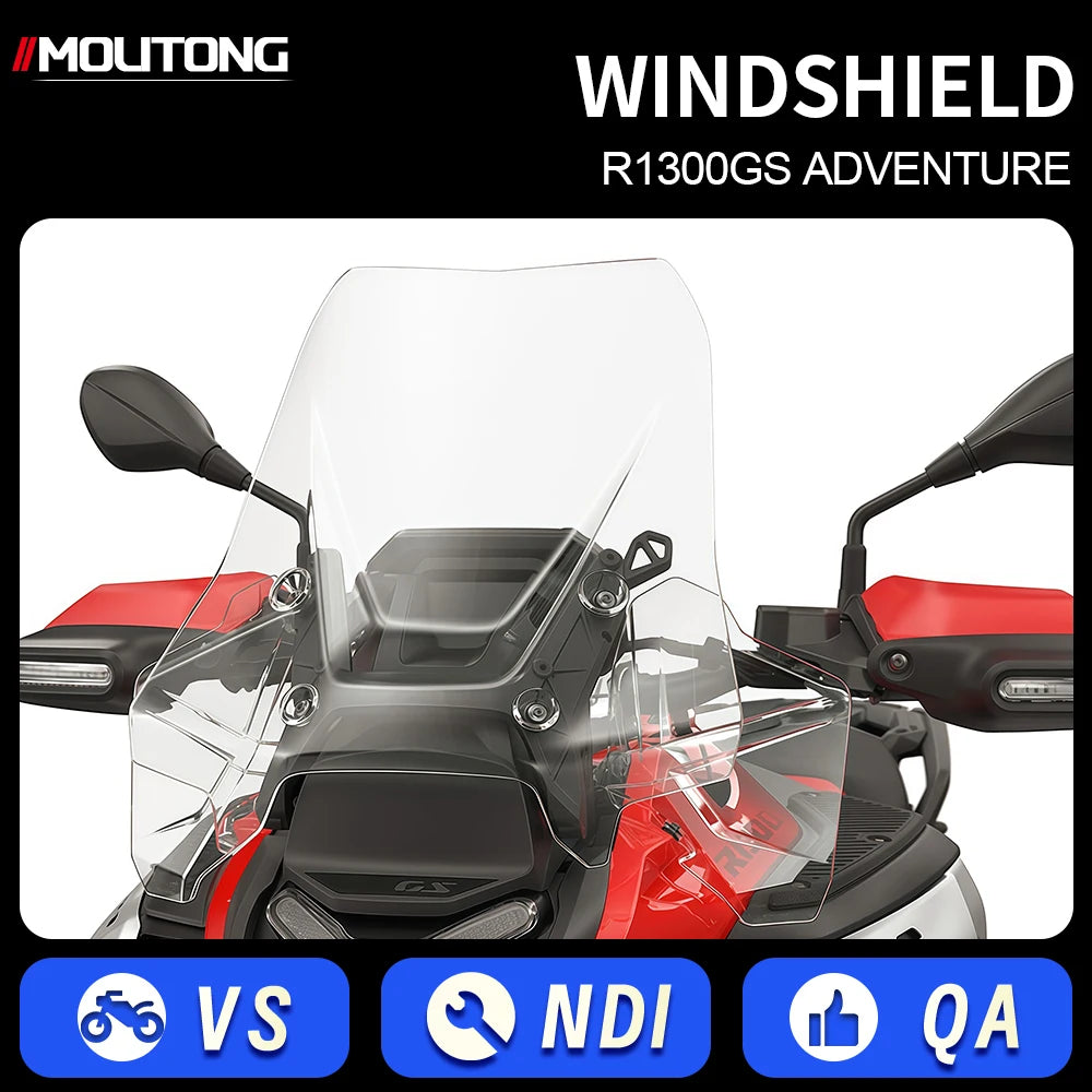 Motorcycle Accessories Wind Deflector Screen Fairing Expanded Windscreen Windshield For BMW R1300GS GS 1300 R1300 GS Adventure