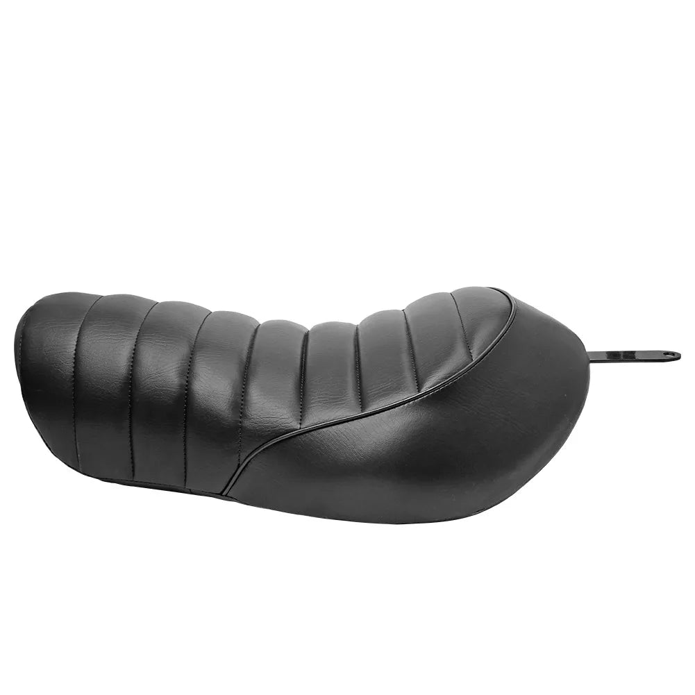 Motorcycle Black Leather Front Driver Solo Seat For Harley Sportster Iron XL 883 1200 XL883N Roadster Custom 2016-2021