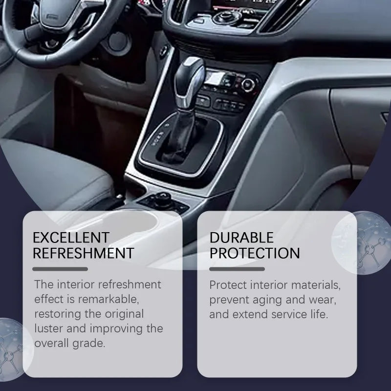 Car Interior Renovator, Deep Cleaning, Waterproof, Stain-Resistant, Renewing & Maintenance Interior Cleaner