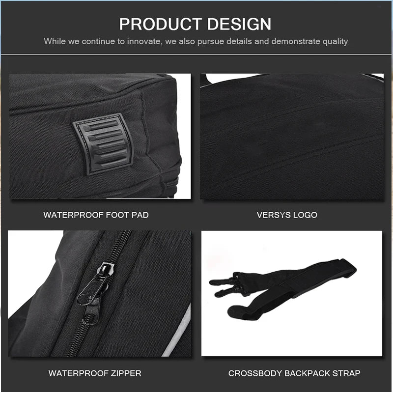 For Kawasaki Versys 1000 650 2015-2021 For KQR 28L Hard Saddlebag Liner Set Saddle Bags Travel Waterproof Trunk Bag luggage bags