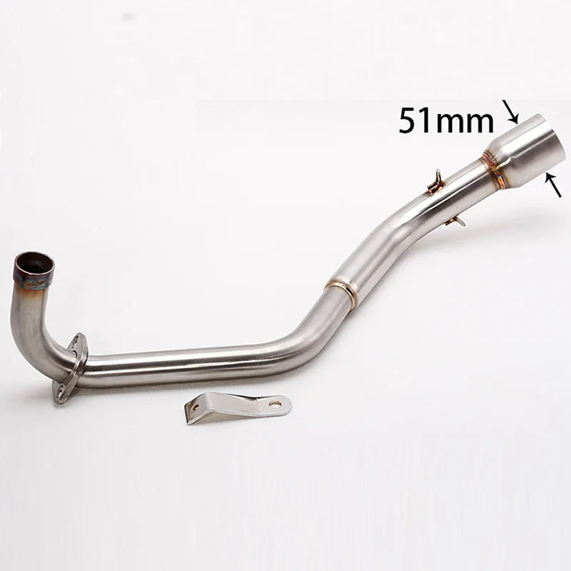For Honda  Msx125 2013 2014 2015 2016 2017 2018 2019 2020 Grom Msx125 125Msx Escape Motorcycle Exhaust Header Link Pipe Slip-On exhaust pipe