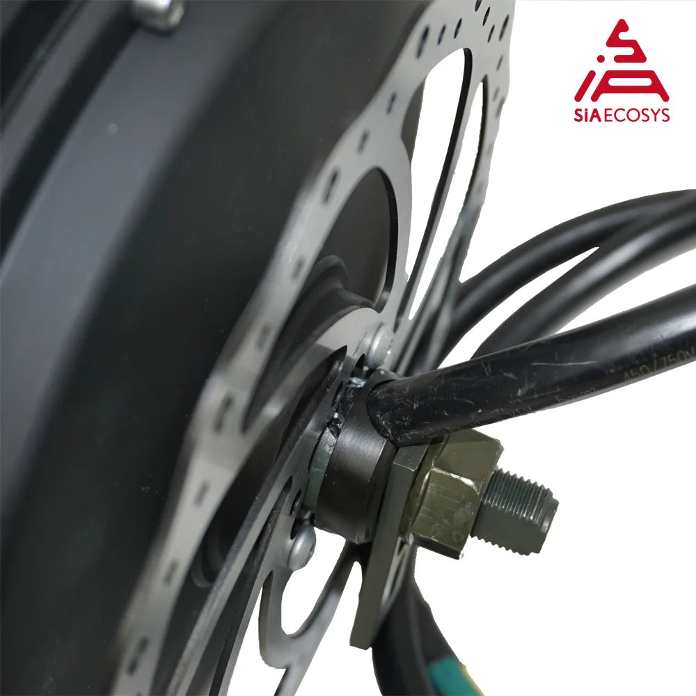 QS Motor 205 3000W V3 TI Spoke Hub Motor 72V for Electric Motorcycle