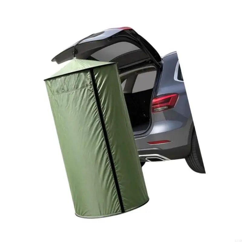 Camping Privacy Shelter with Front Entry for Vehicle Changing