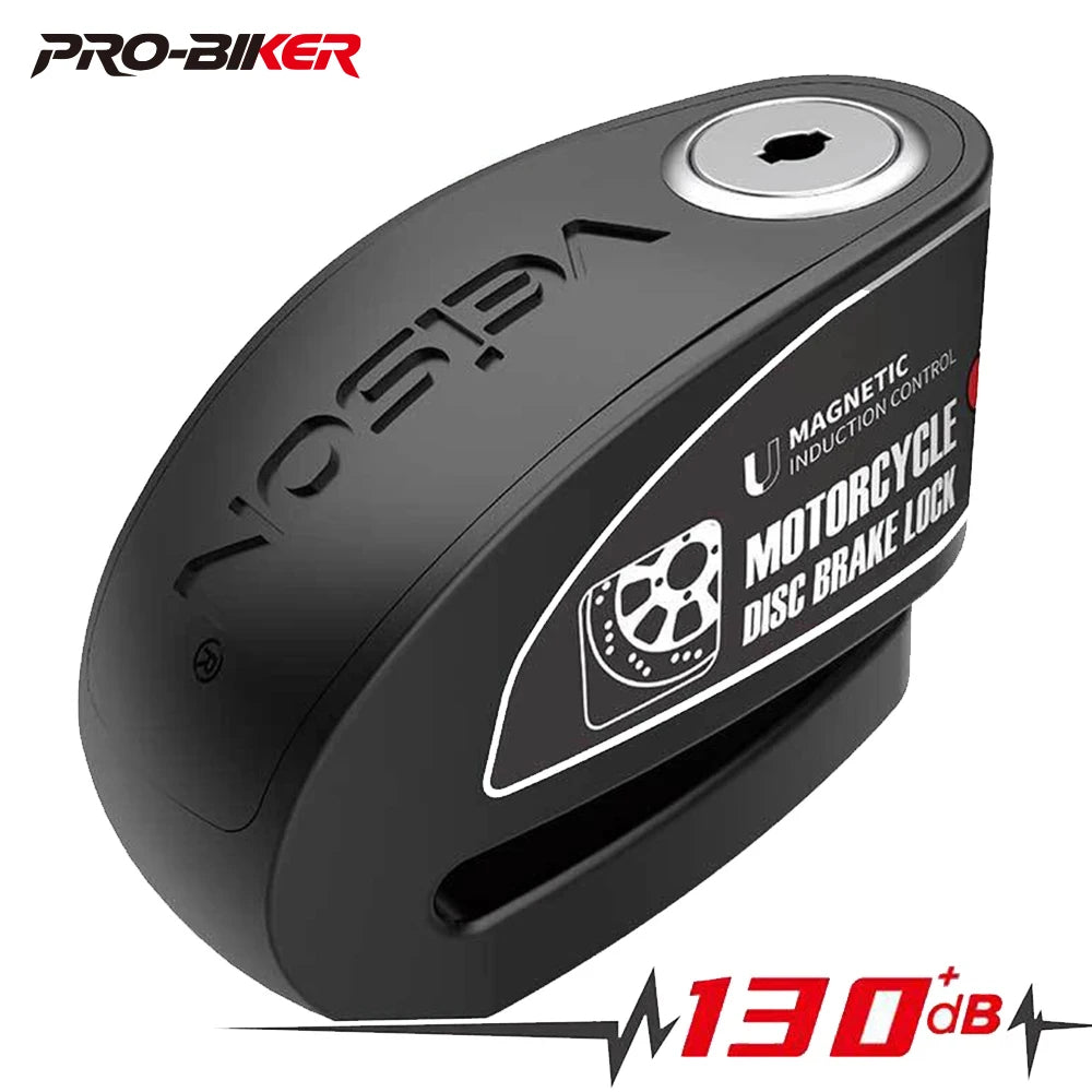 Motorcycle Waterproof Alarm Lock Bicycle DiscLock Lntelligent Controllable Alarm Disc Brake Lock Electric CarLock DiscBrake Lock