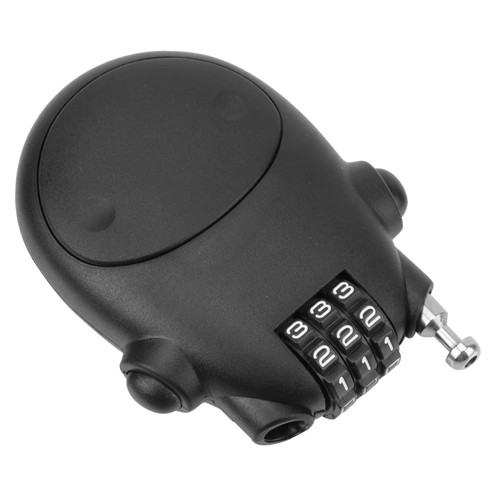 Code Lock Anti-theft Security Lock Telescopic Wire Rope Lock Wire Cable Combination Lock Motorcycle Helmet Code Lock