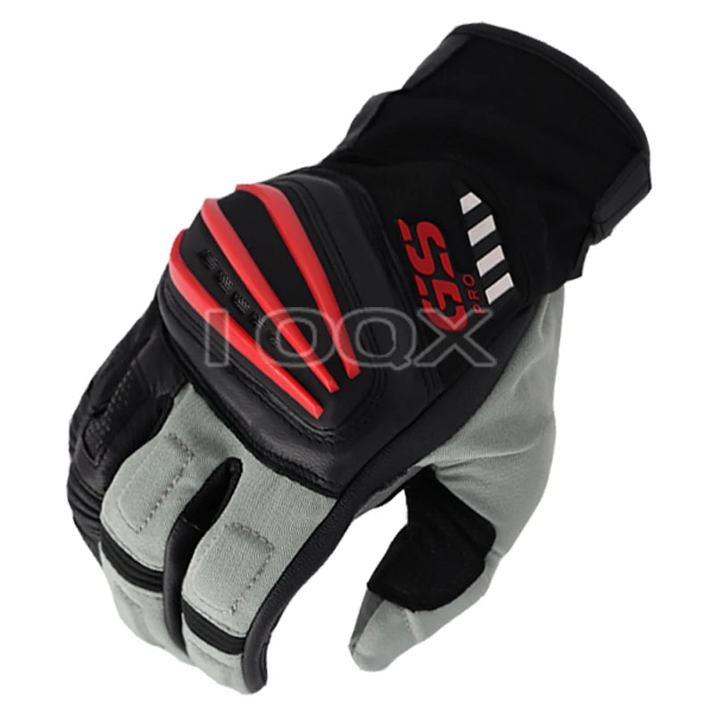 New Arrive Motorcycle Motorrad Rally Breathable Leather Gloves For BMW GS1200 GS Cycling Guantes Moto Motocross Gloves M-XXL