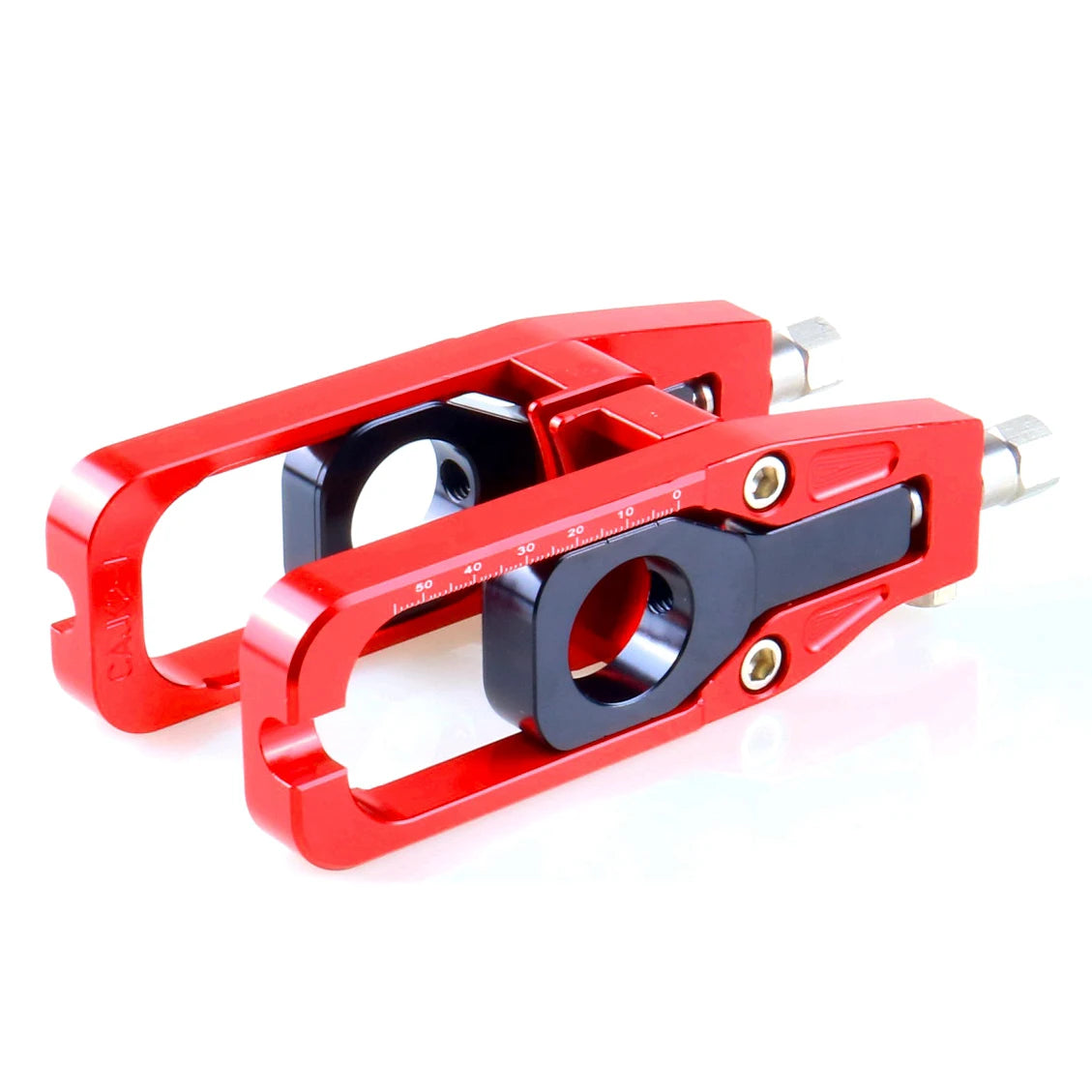 Motorcycle CNC Rear Axle Chain Adjuster Tensioners For KAWASAKI NINJA ZX-6R 2009-2022 ZX-636 2009-2022