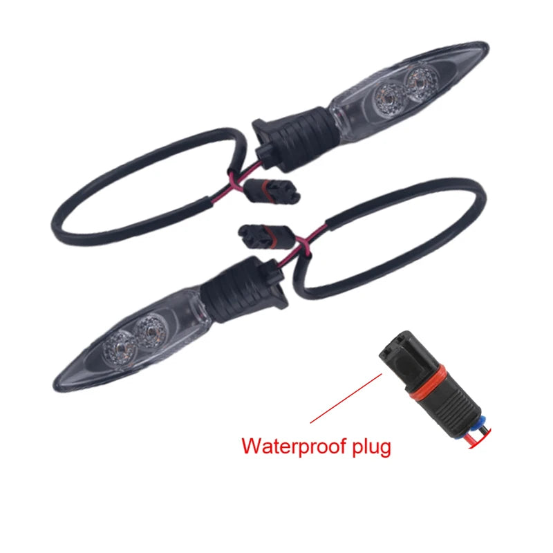 12V Motorcycle Taillights Turn Signal Lights Front Rear Brake Lamp LED Indicator For BMW F800GS F700GS R1200GS GS 1200 Adventure