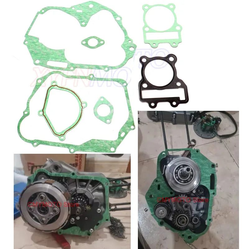 YX150 YX160 Engine Gasket Kit For YINXIANG 150cc 160cc KAYO ORION BSE SDG GPX SSR PITSTERPRO Dirt Bike ATV Quad Parts