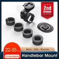 Adjustable Support Motorcycle Bike Phone Holder Stand for Moto Bicycle Handlebar Mount, suitable for iPhone 17 Samsung Xiaomi LG