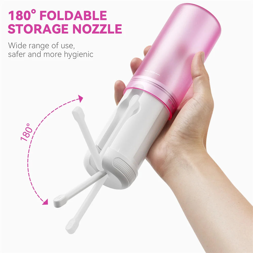 Portable Electric Travel Bidet Rechargeable Personal Bidet Sprayer for Women Handheld Butt Shower for Hygiene Postpartum Clean