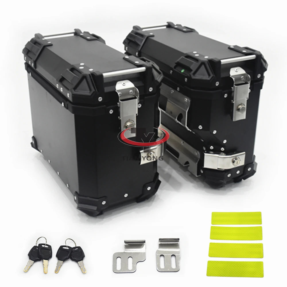 For QJMOTOR SRT 750 Motorcycle Trunk Top Box Side Luggage Case Pannier Rack Frame Rear Helmet Travel Topcase Support Accessories