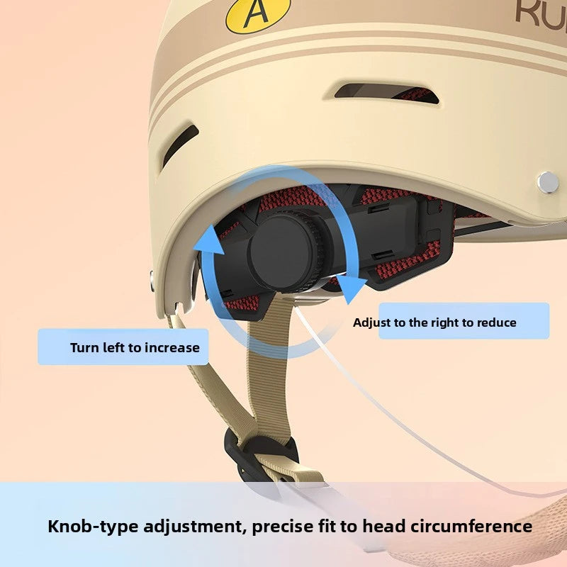 Capybara Helmet Motorcycle Electric Bike Lightweight Safety Helmet Summer Sunscreen Breathable Transparent Lens Adjustable